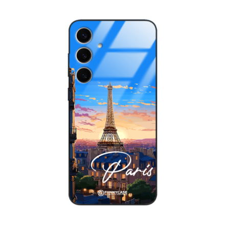 Etui Black Case Glass do SAMSUNG S24 PLUS SUMMER PARADISE ST_PAR104