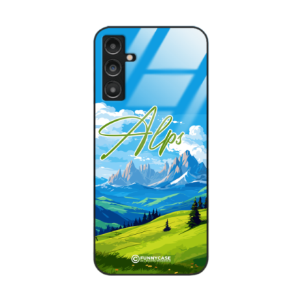 Etui Black Case Glass do SAMSUNG A14 5G SUMMER PARADISE ST_PAR106