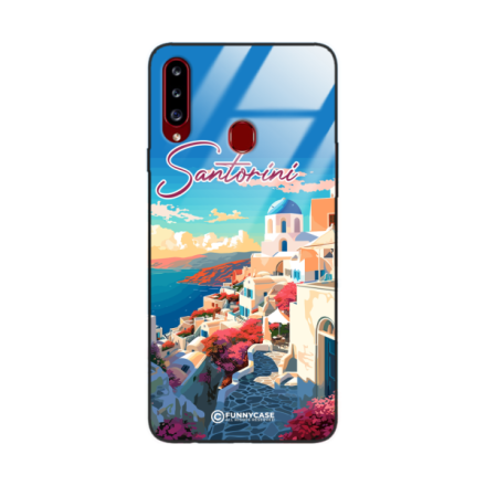 Etui Black Case Glass do SAMSUNG GALAXY A20S SUMMER PARADISE ST_PAR105