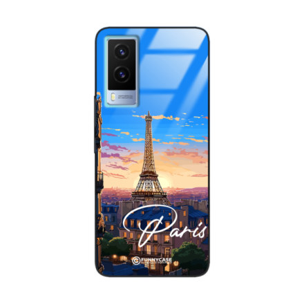 Etui Black Case Glass do VIVO V21E SUMMER PARADISE ST_PAR104