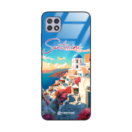 Etui Black Case Glass do SAMSUNG GALAXY A22 5G SUMMER PARADISE ST_PAR105