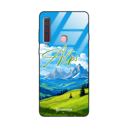 Etui Black Case Glass do SAMSUNG GALAXY A9 2018 SUMMER PARADISE ST_PAR106