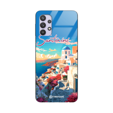 Etui Black Case Glass do SAMSUNG GALAXY A32 5G SUMMER PARADISE ST_PAR105