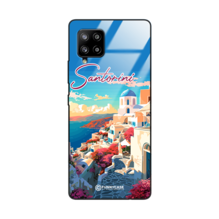 Etui Black Case Glass do SAMSUNG GALAXY A42 5G SUMMER PARADISE ST_PAR105