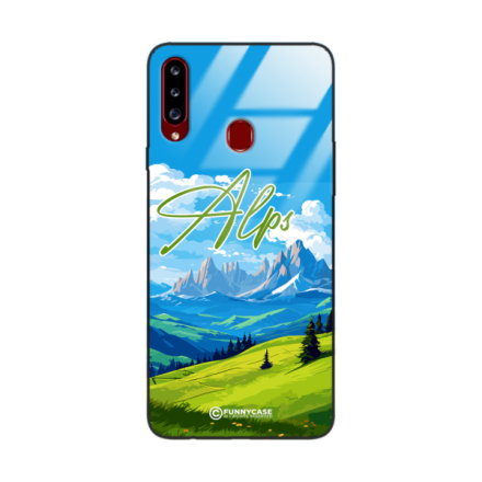 Etui Black Case Glass do SAMSUNG GALAXY A20S SUMMER PARADISE ST_PAR106