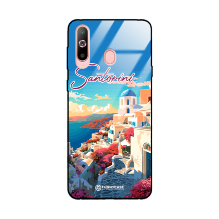 Etui Black Case Glass do SAMSUNG GALAXY A60 SUMMER PARADISE ST_PAR105