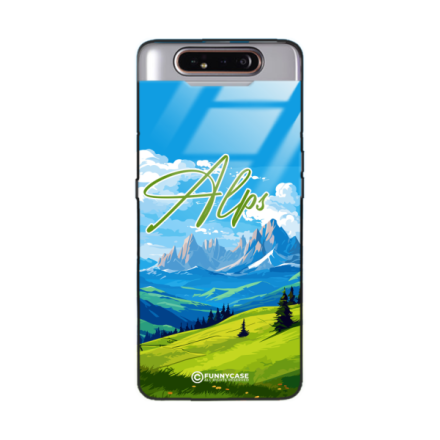 Etui Black Case Glass do SAMSUNG GALAXY A80 SUMMER PARADISE ST_PAR106