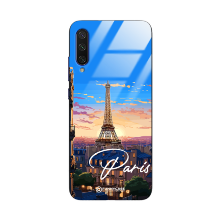 Etui Black Case Glass do XIAOMI CC9 MI A3 LITE SUMMER PARADISE ST_PAR104