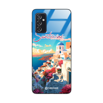 Etui Black Case Glass do SAMSUNG GALAXY M52 5G SUMMER PARADISE ST_PAR105