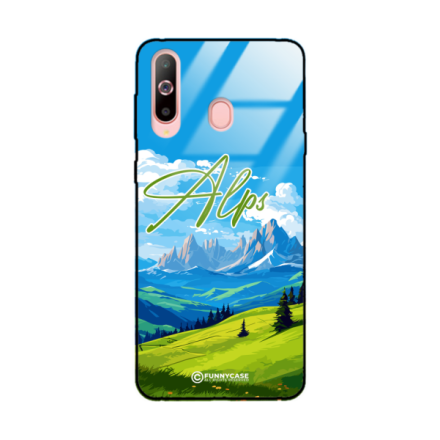 Etui Black Case Glass do SAMSUNG GALAXY A60 SUMMER PARADISE ST_PAR106