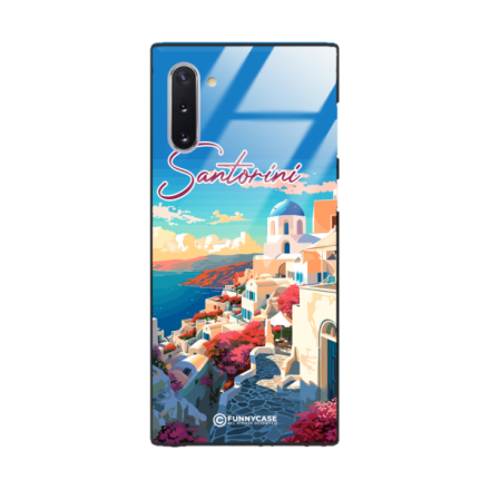 Etui Black Case Glass do SAMSUNG GALAXY NOTE 10 SUMMER PARADISE ST_PAR105