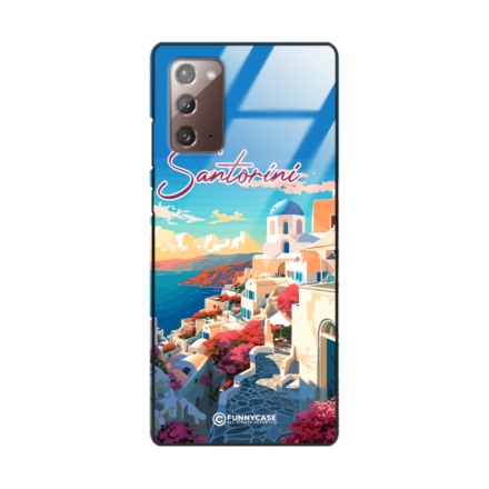 Etui Black Case Glass do SAMSUNG GALAXY NOTE 20 SUMMER PARADISE ST_PAR105