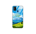 Etui Black Case Glass do SAMSUNG GALAXY M31 SUMMER PARADISE ST_PAR106