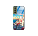 Etui Black Case Glass do SAMSUNG GALAXY S21 FE SUMMER PARADISE ST_PAR105