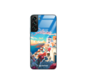 Etui Black Case Glass do SAMSUNG S22 PLUS SUMMER PARADISE ST_PAR105