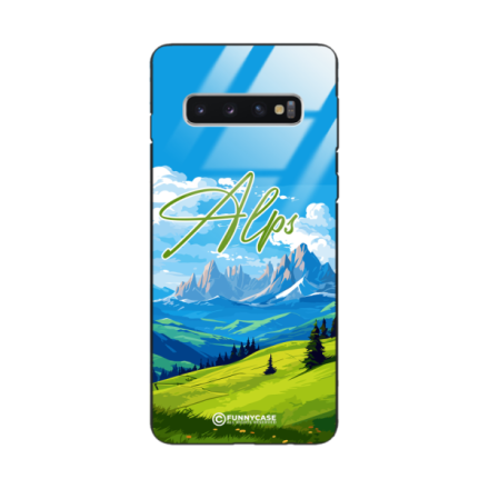 Etui Black Case Glass do SAMSUNG GALAXY S10 SUMMER PARADISE ST_PAR106