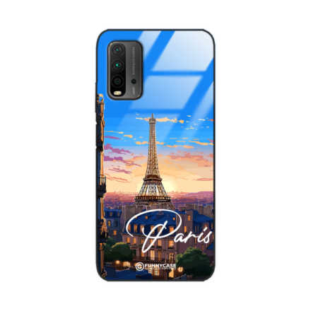 Etui Black Case Glass do XIAOMI REDMI 9T  SUMMER PARADISE ST_PAR104