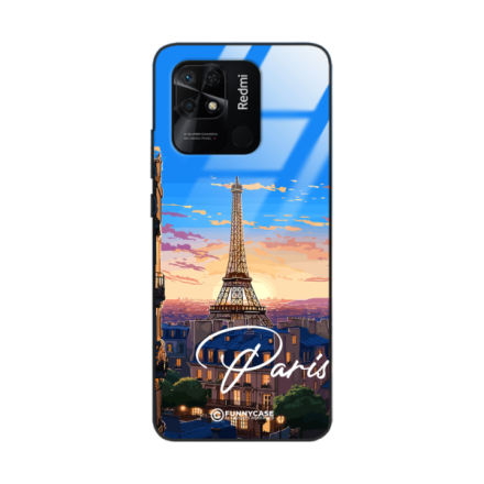 Etui Black Case Glass do XIAOMI REDMI 10C 4G SUMMER PARADISE ST_PAR104