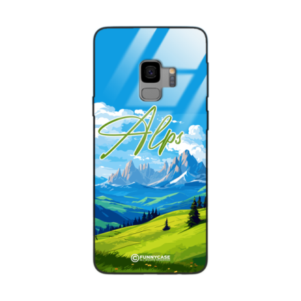 Etui Black Case Glass do SAMSUNG S9 SUMMER PARADISE ST_PAR106