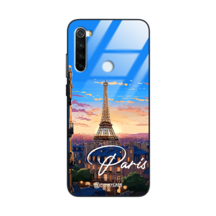 Etui Black Case Glass do XIAOMI REDMI NOTE 8T SUMMER PARADISE ST_PAR104