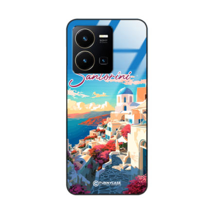 Etui Black Case Glass do VIVO Y35 SUMMER PARADISE ST_PAR105