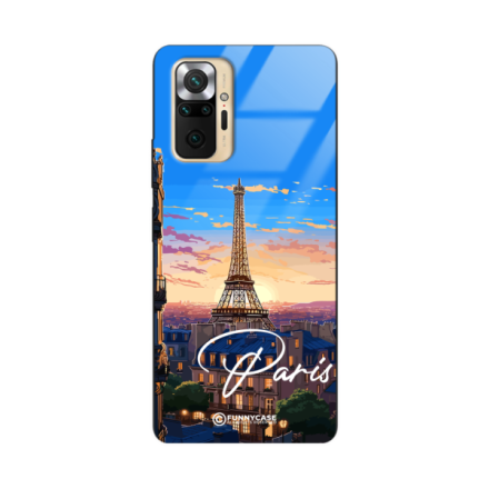 Etui Black Case Glass do XIAOMI REDMI NOTE 10 PRO SUMMER PARADISE ST_PAR104