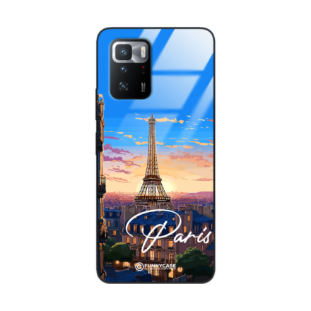 Etui Black Case Glass do XIAOMI REDMI NOTE 10 PRO 5G SUMMER PARADISE ST_PAR104