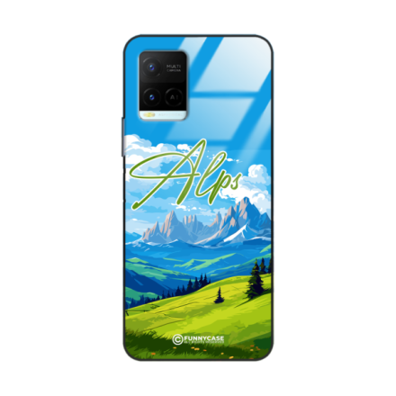 Etui Black Case Glass do VIVO Y21 SUMMER PARADISE ST_PAR106