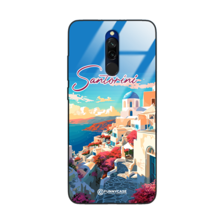 Etui Black Case Glass do XIAOMI REDMI 8 SUMMER PARADISE ST_PAR105