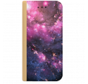 ETUI BOOK MAGNET NA TELEFON HUAWEI P10 LITE ZŁOTY GALAKTYKA