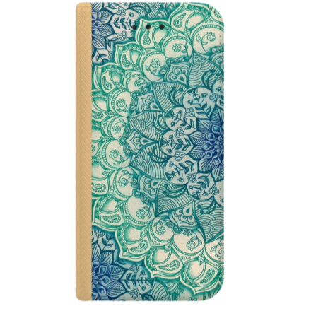 ETUI BOOK MAGNET NA TELEFON HUAWEI P10 LITE ZŁOTY KORONKOA