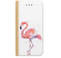 ETUI BOOK MAGNET NA TELEFON HUAWEI P10 LITE ZŁOTY MALOWANY FLAMING