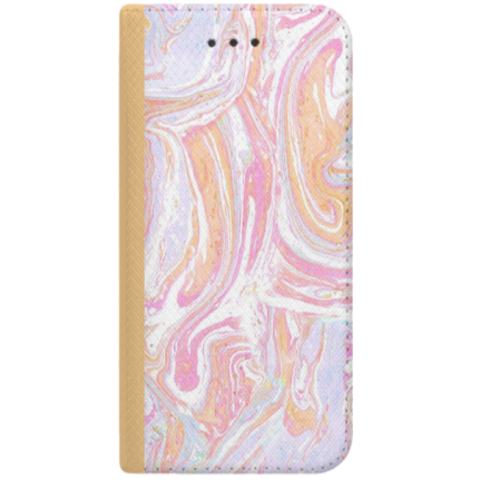 ETUI BOOK MAGNET NA TELEFON HUAWEI P10 LITE ZŁOTY MARMUR WZÓR 14