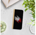 ETUI BOOK MAGNET NA TELEFON HUAWEI P10 LITE ZŁOTY PATRIOTYCZNE BARWY ORZEŁ