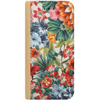 ETUI BOOK MAGNET NA TELEFON HUAWEI P10 LITE ZŁOTY WIOSENNE ŁĄKI