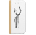 ETUI BOOK MAGNET NA TELEFON HUAWEI Y5 2018 ZŁOTY LEŚNY JELEŃ