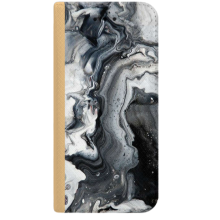 ETUI BOOK MAGNET NA TELEFON HUAWEI Y5 2018 ZŁOTY MARMUR WZÓR 13