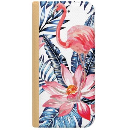 ETUI BOOK MAGNET NA TELEFON HUAWEI Y5 2018 ZŁOTY WAKACJE NA HAWAJACH