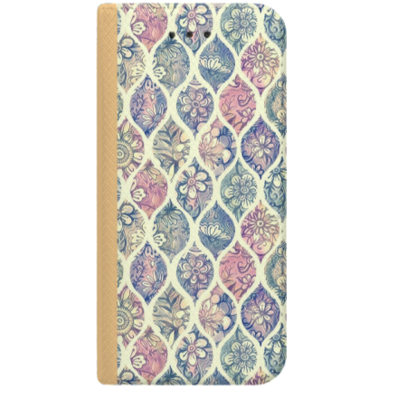 ETUI BOOK MAGNET NA TELEFON HUAWEI Y5 2018 ZŁOTY WIOSNA