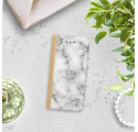 ETUI BOOK MAGNET NA TELEFON IPHONE 7 / 8 ZŁOTY MARMUR WZÓR 3