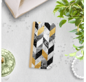ETUI BOOK MAGNET NA TELEFON IPHONE 7 / 8 ZŁOTY MARMUR WZÓR 4