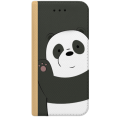 ETUI BOOK MAGNET NA TELEFON IPHONE 7 / 8 ZŁOTY PANDA