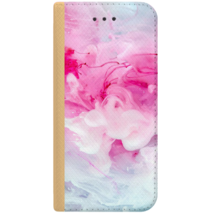 ETUI BOOK MAGNET NA TELEFON IPHONE 7 / 8 ZŁOTY RÓŻOWY WYBUCH