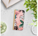 ETUI BOOK MAGNET NA TELEFON IPHONE 7 / 8 ZŁOTY TROPIKALNA FANTAZJA