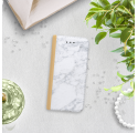 ETUI BOOK MAGNET NA TELEFON IPHONE XR ZŁOTY MARMUR WZÓR 1