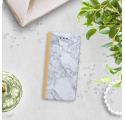 ETUI BOOK MAGNET NA TELEFON IPHONE XR ZŁOTY MARMUR WZÓR 9