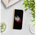ETUI BOOK MAGNET NA TELEFON IPHONE XR ZŁOTY PATRIOTYCZNE BARWY ORZEŁ