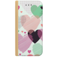 ETUI BOOK MAGNET NA TELEFON IPHONE XR ZŁOTY SERCA
