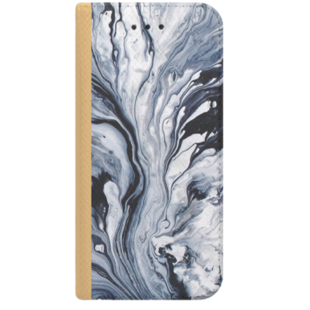 ETUI BOOK MAGNET NA TELEFON IPHONE XS MAX ZŁOTY MARMUR WZÓR 15