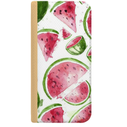 ETUI BOOK MAGNET NA TELEFON SAMSUNG GALAXY J5 2017 ZŁOTY ARBUZY